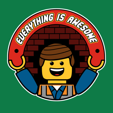 Everything is awesome shirt 2024 lego